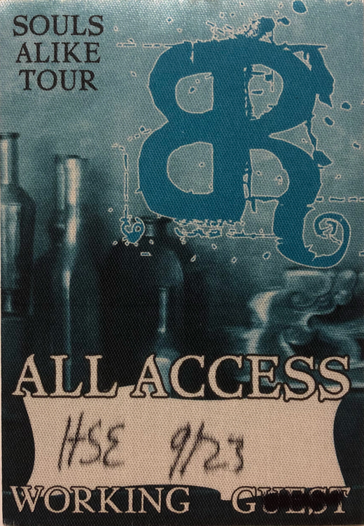 Bonnie Raitt - Souls Alike Tour Backstage All Access Pass