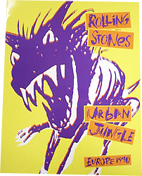 Rolling Stones - 1990 European Urban Jungle Tour Book