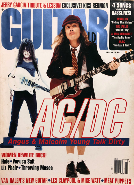 AC/DC - 1995 Guitar World Magazines