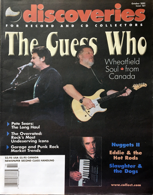 The Guess Who - October 2001 Issue 161 Discoveries Magazine