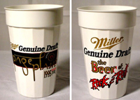 Page Plant - 1995 Miller Genuine Draft Beer Cup