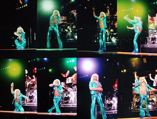 David Lee Roth 2002 Heavyweights of Rock and Roll Tour