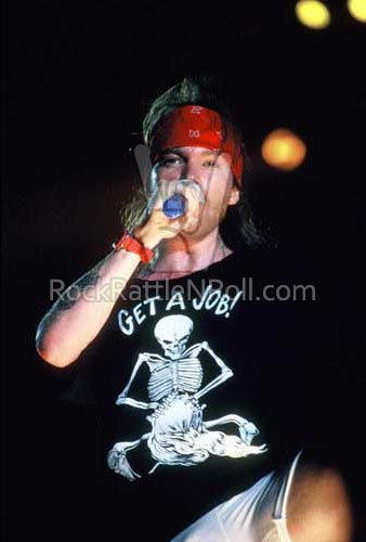 GNR 1992 Use Your Illusion Tour - Slash & Axl Roses