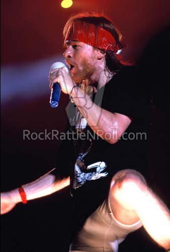 GNR 1992 Use Your Illusion Tour W. Axl Roses