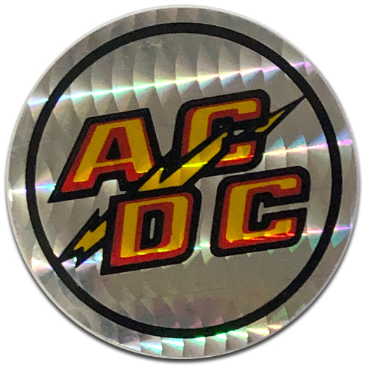 AC/DC - Vintage 70s Prism Sticker