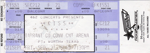 KISS 09-21-90 Tarrant County - Fort Worth, TX