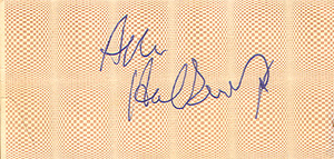 Allan Holdsworth Original 1982 Concert Ticket Stub