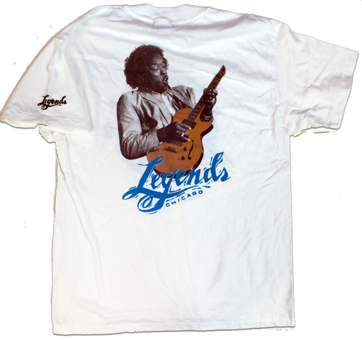 Buddy Guy Autographed Legends T-shirt Personalized To Mike