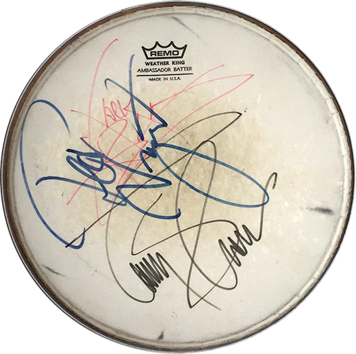 Damn Yankees 10 inch Remo Drumhead Jack Blades | Ted Nugent | Tommy Shaw