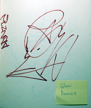 Danzig - 5x6 Autograph Paper