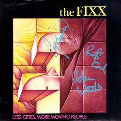 The Fixx Less Cities, More Moving People US 45 Picture Sleeve
