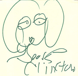 George Clinton - Funkadelic 5x6 Autograph Paper