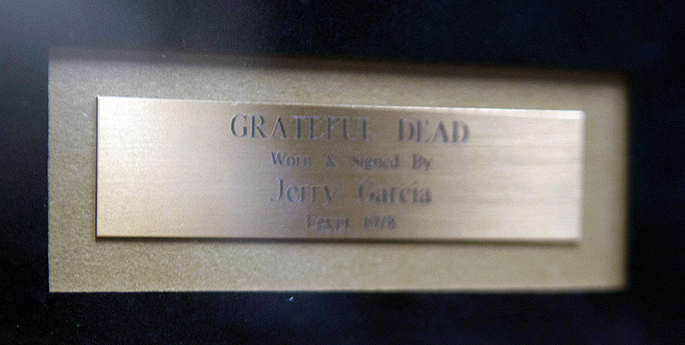 Grateful Dead - Signed Jerry Garcia t-shirt