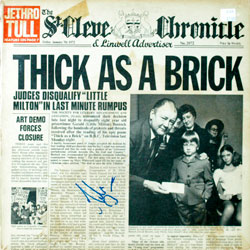 Jethro Tull Thick As A Brick LP - Martin Barre
