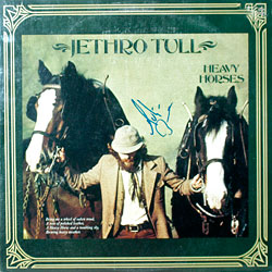 Jethro Tull Heavy Horses LP - Martin Barre