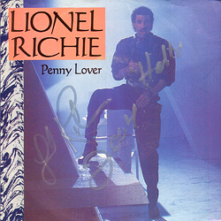 Lionel Richie Hello US 45 Picture Sleeve