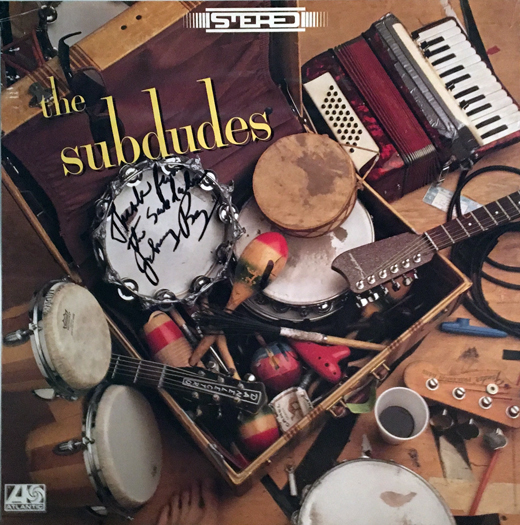 The Subdudes Autographed LP Promo Poster