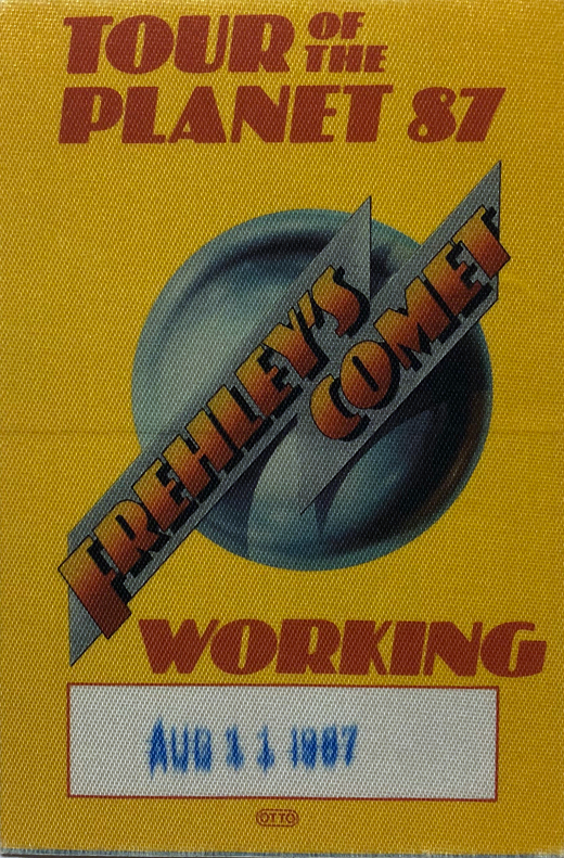 Ace Frehley's Comet - 1987 Tour Of Planets Backstage Working Pass