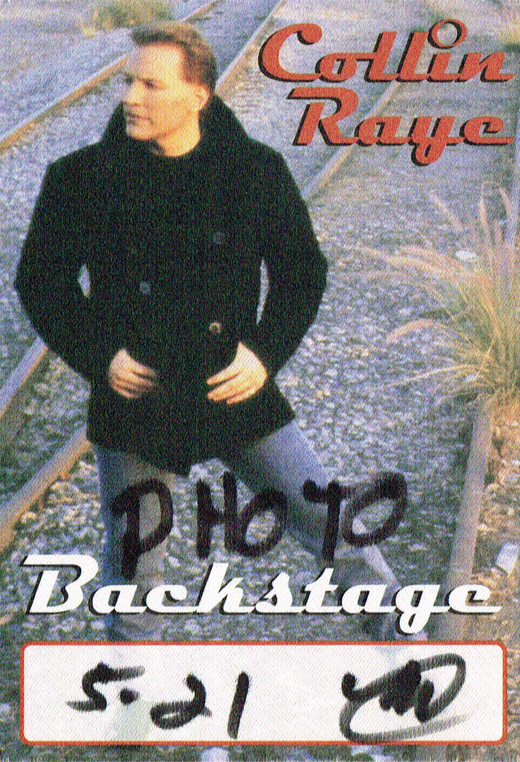 Colin Raye - Backstage Pass