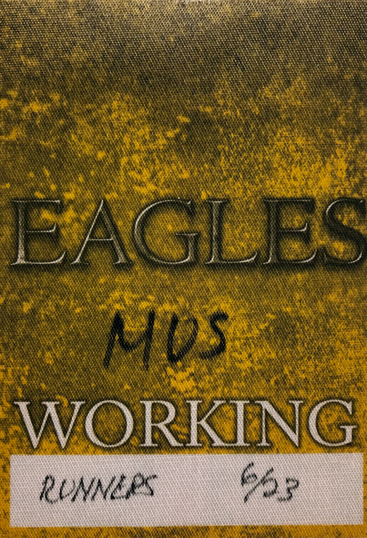 Eagles - 2018 US Stadium Tour Working Pass