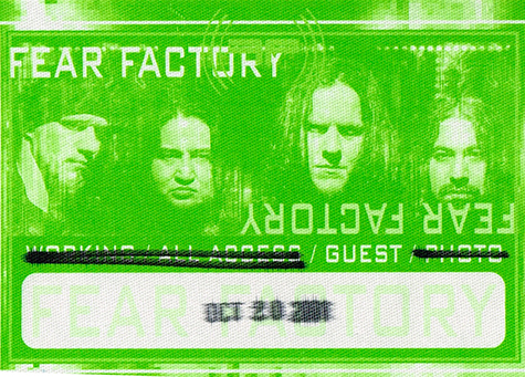 2001 Fear Factory Guest Pass