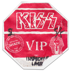 1990 Made in The Shade Tour VIP Backstage Pass