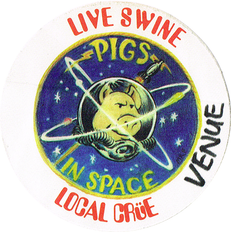 Motley Crue - 1996 Live Swine Tour Venue Pass