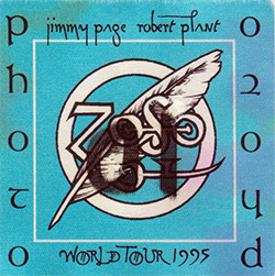 Page Plant - 1995 Un-Led-Ed Photo Pass