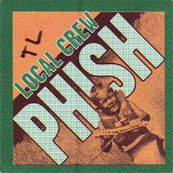 1991 Phish Tour Local Crew Pass