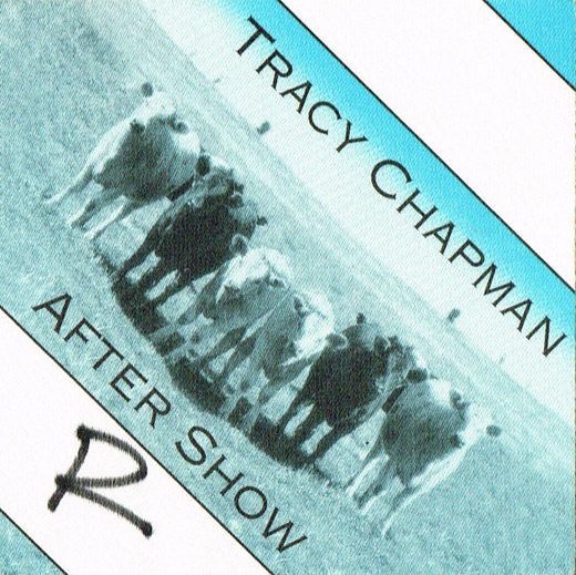 Tracy Chapman - After Show Backstage Pass