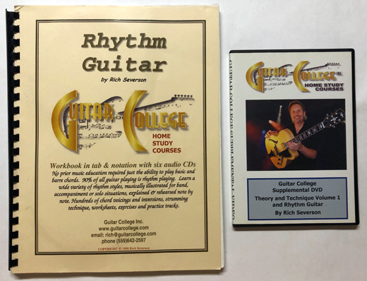 Guitar College - by Rich Severson Book DVD