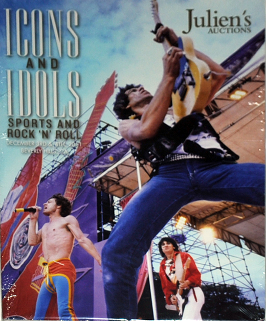 Rolling Stones - Julien's Icons And Idols Rock And Roll Auction Catalog<