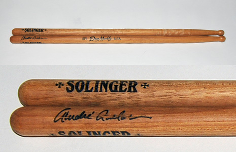 Solinger - Andre Avaler - Used Concert Signature Drum Stick