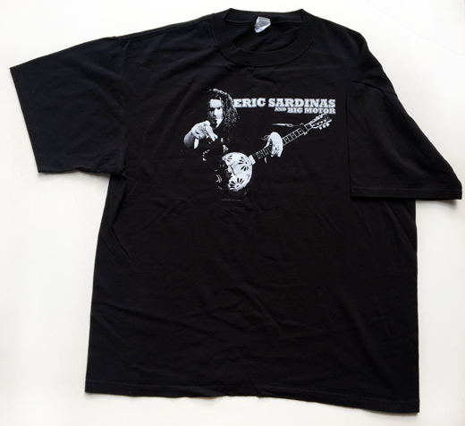 Eric Sardinas - Big Motor Tour Concert T-Shirt - Used XL