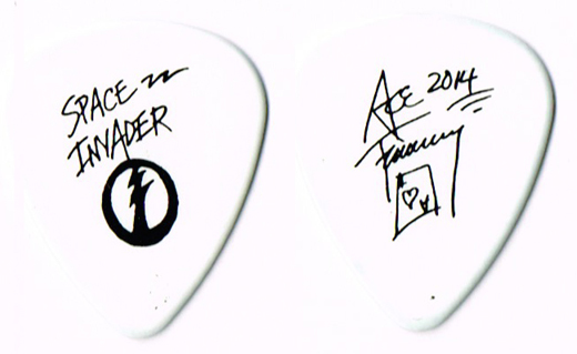 Ace Frehley Band - Space Invader Ace Frehley Concert Tour Guitar Pick