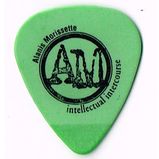 Alanis Morissette - Interlectural Intercourse Concert Tour Guitar Pick