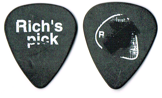 Black Crowes - Rich Robinson Concert Tour Guitar Pick Rich Pick