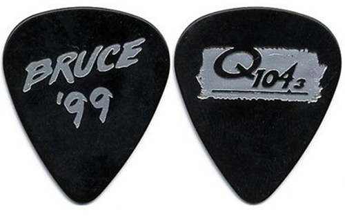 Bruce Springsteen - Guitar Pick Q104 Radio Promo
