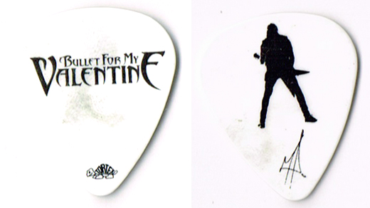 Bullet For My Valentine - Matthew Tuck Concert Tour Guitar Pick
