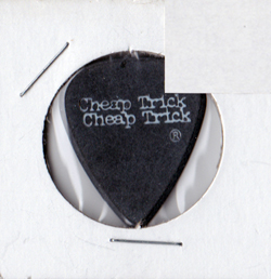 Cheap Trick - Concert Tour Guitar Pick - Black