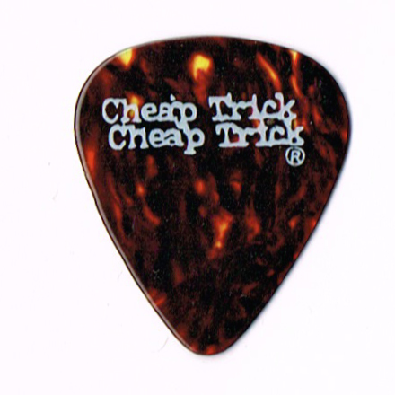 Cheap Trick - Concert Tour Guitar Pick - Brown