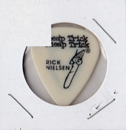 Cheap Trick - Rick Nielsen Concert Tour Guitar Pick - Face
