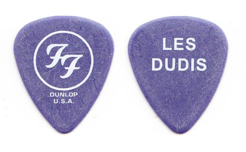 Foo Fighters - Dave Grohl Concert Tour Guitar Pick - Les Dudis