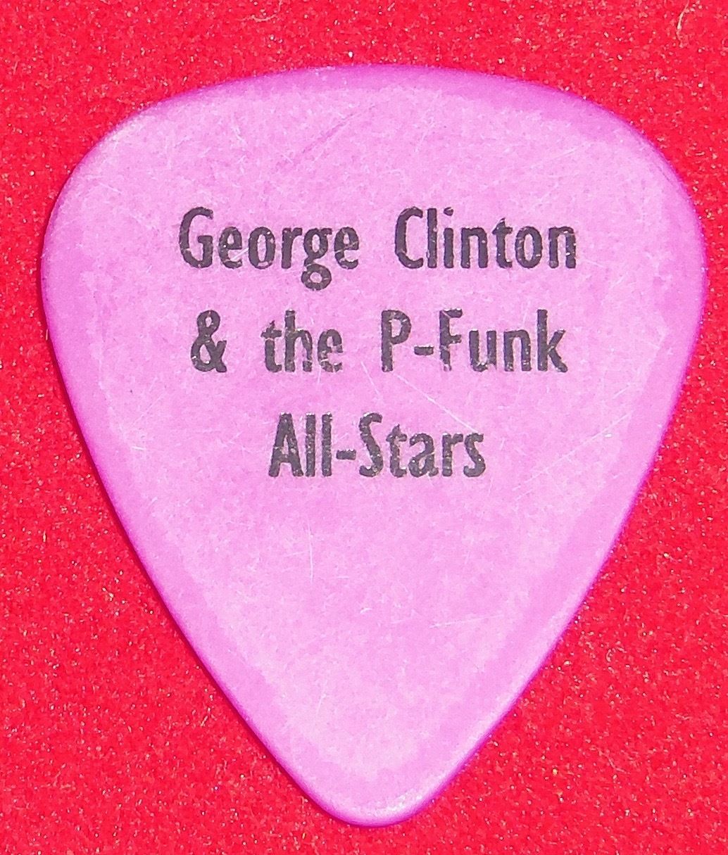 George Clinton & P Funk - Concert Tour Guitar Pick