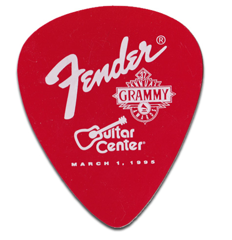Grammy - 37th Annual Fender Guitar Center Guitar Pick