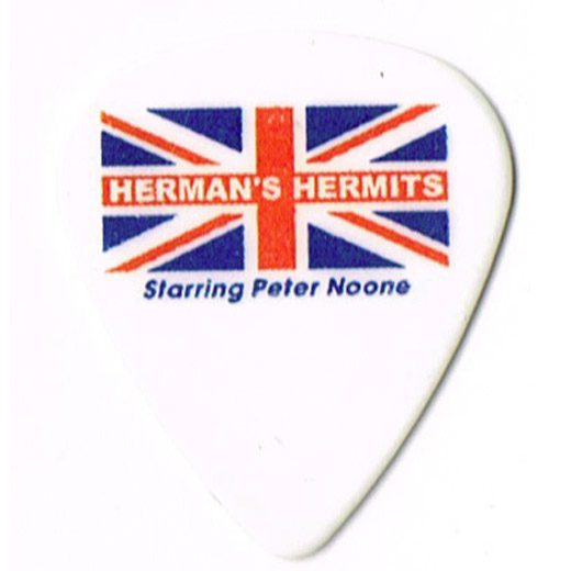 Herman's Hermits - Union Jack Flag Concert Tour Guitar Pick