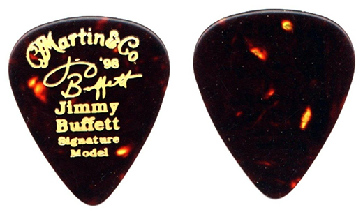 Jimmy Buffett - Martin Guitar Signature Guitar Pick