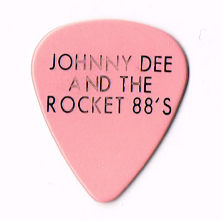 Johnny Dee - and the Rocket 88s Concert Tour Guitar Pick