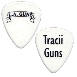 L.A. Guns - Tracii Guns Concert Tour Guitar Pick