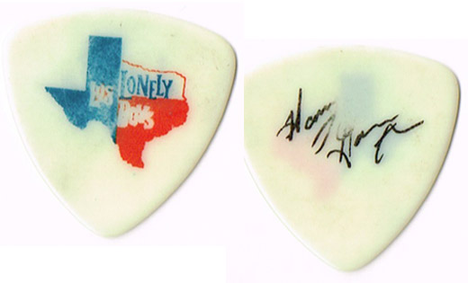 Los Lonely Boys - Henry Garza Signature Band Logo Concert Tour Guitar Pick